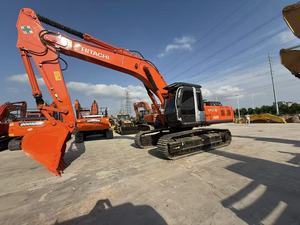 Excavadora Hitachi ZX350LC de segunda mano en buen estado, motor original, precio bajo, excavadora de cadenas Hitachi 350 para movimiento de grandes volúmenes de tierra. - Product Image 4