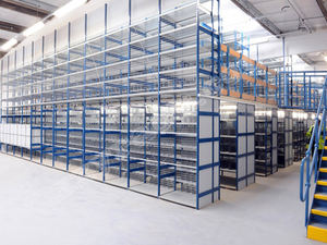 סין מוסמך אחסון ארוך תוחלת מתכת מדפי בד מורט מדפי מחסן אחסון - Product Image 3