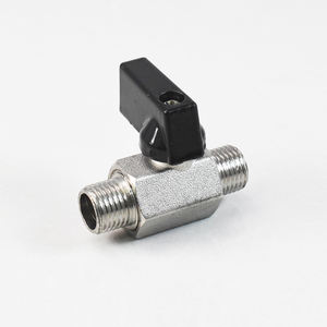 ذكر إلى ذكر اتجاه واحد G1/8 G1/4 G3/8 G1/2 النحاس رخيص صغير مزدوج ذكر لزيت الماء والغاز - Product Image 4