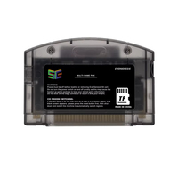 Cartouche de jeu SummerCart 64 Open Source N64 pour console de jeu 64, compatibilité carte SD 32 Go, plus de 5400 jeux, jeux 64DD