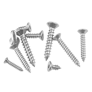 <strong>Stainless</strong> Steel Carbon Steel Self Tapping Hexagonal Flat Countersunk Head <strong>Wood</strong> <strong>Screw</strong> Self Drilling Drywall Furniture <strong>Screws</strong> - Product Image 2