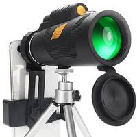 Nuevo Monocular 12x50 de Alta Definición, Mini Telescopio para Conciertos al Aire Libre