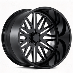 Jantes forgées à déport profond 24x14 26x14 26x16 8x170 8x180 polies à rayons multiples pour Ford F250 F350 Chevy Silverado 2500HD - Product Image 3