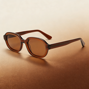 Lunettes de soleil polarisées rétro carrées à petite monture avec verres TAC pour hommes, style urbain, en acétate de haute qualité, personnalisables avec logo, modèle <span class=keywords><strong>2026</strong></span> - Product Image 1