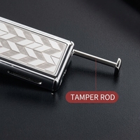 Briquet classique à flamme douce, allumage électronique, briquet de voyage d'extérieur, flamme réglable