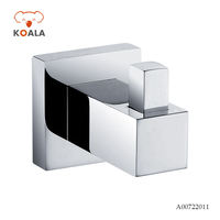 Koala Factory - Vente en gros - Porte-serviettes mural en laiton moderne pour hôtel - Crochet en métal pour vêtements et serviettes