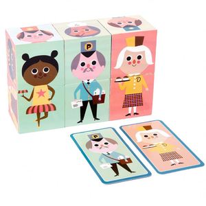 Rompecabezas de Personajes Transformables en 3D - Bloques de Construcción Educativos para Niños - Product Image 1