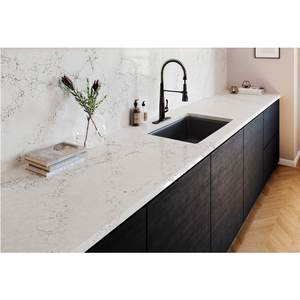 Nhà bếp Countertop thạch anh Top đá nhân tạo với giá thấp bán Trắng Phong Cách Hiện Đại thạch anh - Product Image 1