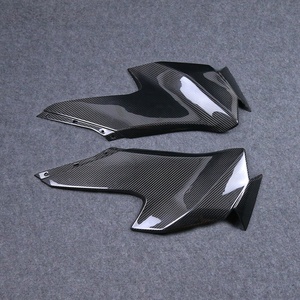 Panneaux latéraux supérieurs avant 100% en fibre de carbone sèche 3K pour Kawasaki ZX-10R 2021+ – Carénage supérieur de la carrosserie - Product Image 4