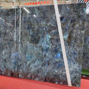 Hot Selling Brazilian Natural Granito Blue <strong>Granite</strong> Blue Labradorite <strong>Granite</strong> <strong>Slab</strong> for Luxury Dining Table Top - Product Image 2