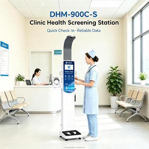 Kiosque de santé à écran tactile DHM-900C-S pour hôpital avec intégration via Wi-Fi, Bluetooth et RS232 - Product Image 1