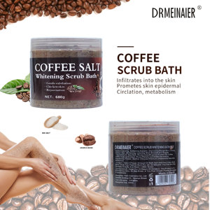 Gommage corporel purifiant bio à marque privée, exfoliant blanchissant au sel de mer et au sucre, produits de soin de la peau, sel de bain - Product Image 4