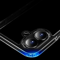 Coque de téléphone transparente magnétique antichoc en TPU pour iPhone 18 Pro Max 17 18 Pro 16 15 14 13 12