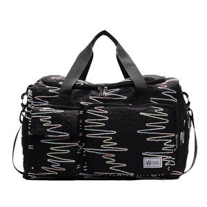 Sac de voyage unisexe Oxford classique, confortable, couleurs unies, tendance, multi-compartiments, étanche (sec/humide), grande capacité - Offre Spéciale - Product Image 4