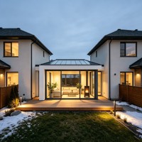 Véranda en aluminium Yimu au design moderne avec installation facile, verre trempé pour jardin extérieur, maison de loisirs, serre, pavillon
