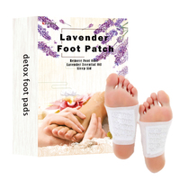 Patchs Détoxifiants pour les Pieds au Vinaigre de Bambou HODAF, Ginseng, Soulagement du Stress, Tissu Non-tissé 6*8cm