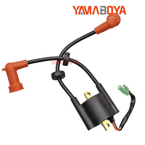 Yamaboya Ignition Coil Assembly 6B4-85570-00 For Yamaha 9.9 15Hp Outboard <b>Motor</b> Replacement Part - Product Image 1