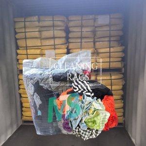 ผ้าเช็ดทำความสะอาดผ้าฝ้ายสี 10 กก. ผ้าเช็ดทำความสะอาดผ้าฝ้ายแบบเป็นม้วน ผ้าเช็ดทำความสะอาดอุตสาหกรรม - Product Image 1