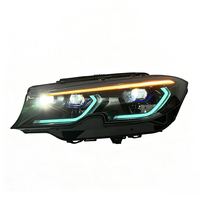 Feux avant laser RGB SJC pour BMW Série 3 G20, plug and play, phares avant PRE-LCI 2018-2022, accessoires de voiture, commande par application