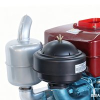 Moteur diesel monocylindre 4 temps Aokai ZS1115M 22 CV à démarrage au pied, refroidi par eau, 1,473 L, économe en carburant, pour équipement agricole OEM
