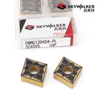 SKYWALKER CNMG CNMG120404-PL SC4025 Machine-outil CNC pièces de tournage machines carbure insérer Machine Original pour outil de tour