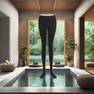 <span class=keywords><strong>Bas</strong></span> <span class=keywords><strong>de</strong></span> <span class=keywords><strong>contention</strong></span> médicaux <span class=keywords><strong>de</strong></span> qualité supérieure pour hommes et femmes, tricotés, mi-cuisses, à bout ouvert, antibactériens, anti-embolie, pour varices - Product Image 5