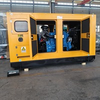 Groupe électrogène diesel silencieux à faibles vibrations et faible bruit avec système de protection complet pour l'alimentation de secours des écoles et des usines