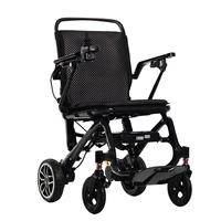 Fauteuil roulant pliable en fibre de carbone - Léger et facile à transporter pour les voyages 70121 L02