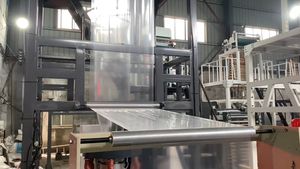 Haute vitesse HDPE LDPE LLDPE Ensemble de machines de soufflage de film à trois couches Ligne de production d'extrudeuse de film soufflé - Product Image 2