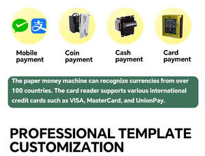 Kiosque photo en libre-service vintage commercial contrôle de gestion à distance impression laser métal anglais pour l'impression de journaux - Product Image 4
