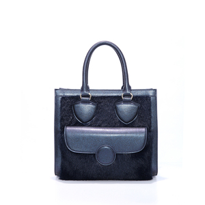 2020 Fashion Daily blue leather <span class=keywords><strong>velvet</strong></span> tote bag handbag for women alibaba online shopping - Product Image 1