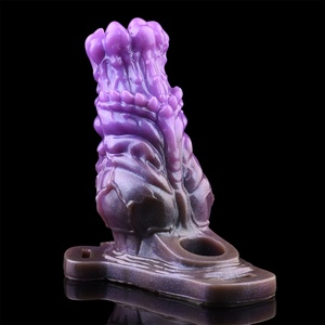 SHAZ-3007 Strap on Realistic Silicone Penis Sleeve Extender Cock Condom with Delay Massage Gun Safer Sex <b>Toy</b> <b>for</b> <b>Men</b> - Product Image 2