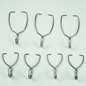 Ganchos de pared de acero inoxidable, forma rectangular, gancho individual para uso en cocina y ropa - Product Image 3