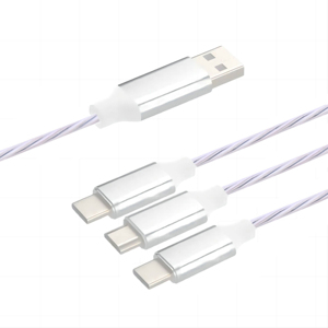 Vente <span class=keywords><strong>en</strong></span> gros 2.1a <span class=keywords><strong>3</strong></span>-<span class=keywords><strong>en</strong></span>-<span class=keywords><strong>1</strong></span> LED incandescente <span class=keywords><strong>câble</strong></span> de charge cordon <span class=keywords><strong>multi</strong></span>-<span class=keywords><strong>USB</strong></span> pour cadeau de Noël pour ordinateur et imprimante - Product Image 6