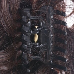 วิกผมสังเคราะห์ Chignon สำหรับผู้หญิง,คลิปผมโดนัทต่อผม Chignon ทำจากไฟเบอร์อุณหภูมิสูง - Product Image 4