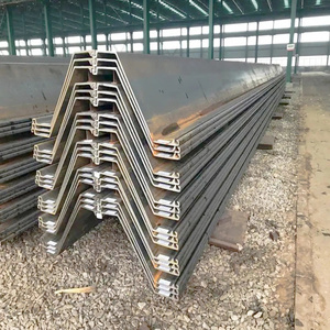 मानक लार्सेन स्टील शीट ढेर Z44-700N प्रकार हॉट लॉज़ स्टील शीट पाइल्स - Product Image 5