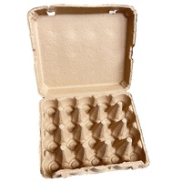 Boîte à œufs en pulpe épaissie, écologique, personnalisable, emballage alimentaire en pulpe, boîte à œufs pour 20 œufs, boîte d'emballage pour le stockage