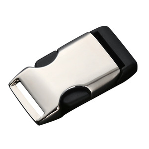 Alloy <b>Clip</b> Buckle 20mm Silver Black Durable Bag Accessory - Product Image 4