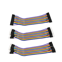 Kit de Cables de Conexión de 2.54mm, Macho a Macho, Macho a Hembra, Hembra a Hembra, para Protoboard, Experimentos Electrónicos DIY
