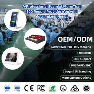 Máy tính để bàn hình dạng L máy tính bảng kỹ thuật số biển màn hình cảm ứng PoE NFC/RFID cho máy tính bảng evalu Ngân Hàng Nhà bếp hiển thị cửa hàng bán lẻ hiển thị - Product Image 5