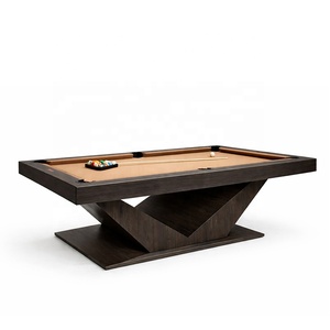 Venta Directa de Fábrica, Mesa de <span class=keywords><strong>Billar</strong></span> de Madera Maciza de <span class=keywords><strong>8</strong></span> Pies, Resistente a la Deformación, Resistente a los Arañazos, para Uso Doméstico, Color Personalizado, Personalizable - Product Image 4