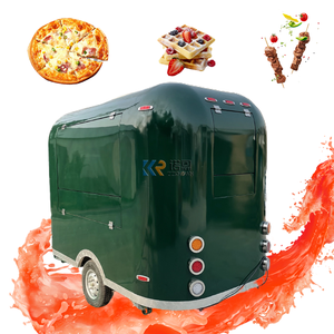 Chariot de vente ambulante de crème glacée et de café de 10 pieds, chariot de vente de collations et de boissons, remorque alimentaire mobile, camion de restauration rapide avec cuisine entièrement équipée - Product Image 4