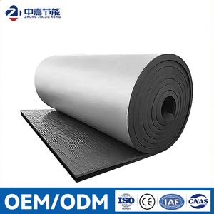 Thermal Insulation NBR PVC Neoprene Foam Rubber <b>Sheet</b> Aluminium Foil for Roof Insulation - Product Image 1