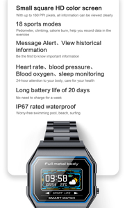 Bán Sỉ Đồng Hồ Thông Minh NKW18 Màu Vàng Sang Trọng Đồng Hồ Thông Minh GPS Nhiều Chế Độ Thể Thao Thời Trang Dây Đeo Bằng Thép Không Gỉ - Product Image 4