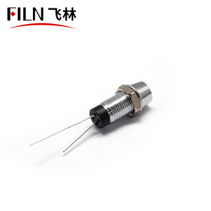 Filn 8 mét 12V 24V 110V LED đèn đỏ lõm Head thiết bị chỉ số đèn kim loại thiết bị đầu cuối thiết bị đầu cuối Pilot <span class=keywords><strong>Lights</strong></span> Đối với xe - Product Image 5