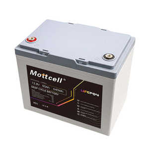 Baterai Penyimpanan Energi LiFePO4 12.8V 50Ah Lithium Iron Phosphate dengan Troli Mobil Baterai Lithium LiFePO4 - Product Image 4