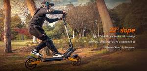 EU Warehouse 10 Inch Off-road Fold E <strong>Scooter</strong> 48V 20.8Ah 1000W 55km/h Max Speed Kukirin G2 Max <strong>Electric</strong> <strong>Scooter</strong> With Seat - Product Image 6