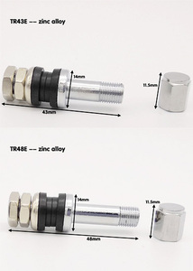 Nuevo Abrazadera de Aleación de Zinc de Alta Calidad para Neumáticos sin Cámara de Motocicleta/Scooter TR43E/TR48E - Product Image 4