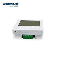 Thermostat numérique sans programmation avec écran lcd, blanc, capteur de température