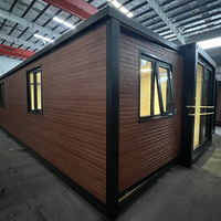 Nueva casa prefabricada de contenedores de alta calidad con diseño plegable desmontable anticorrosivo a prueba de viento